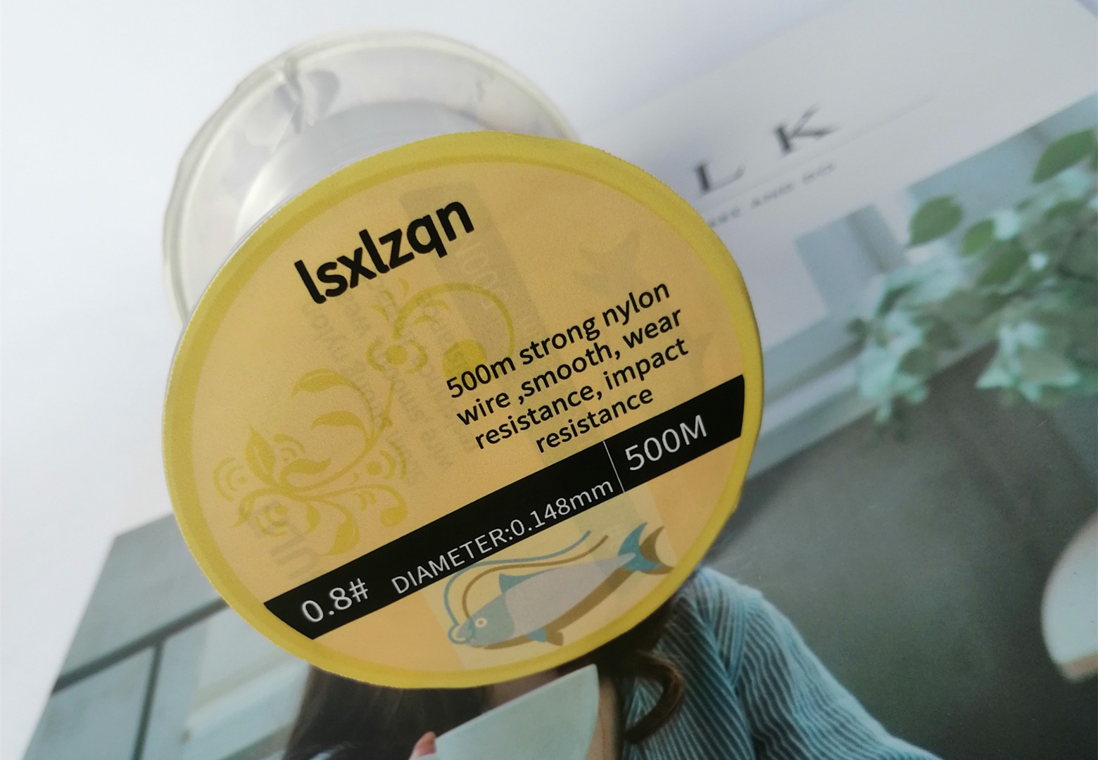 lsxlzqn Fishing Line Nylon String Cord Clear Fluorocarbon Strong Monofilament  Fishing Wire